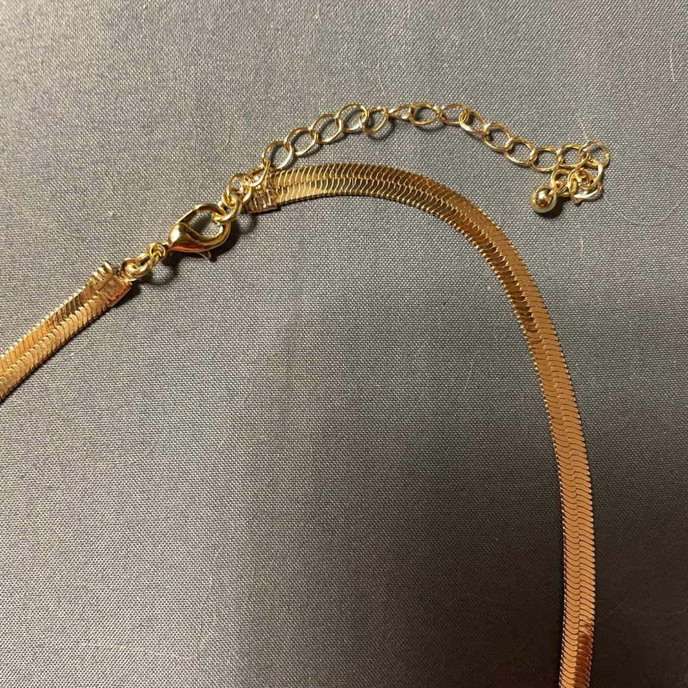 Herringbone Necklace NWOT - Picture 2 of 2